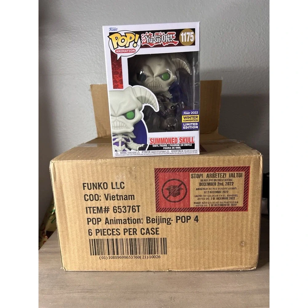 NIB Funko Pop! Yu-Gi-Oh! Summoned Skull #1175 (2022‎ Winter Convention) MINT